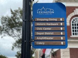 city of lexington sign